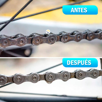 KIT LIMPIADOR PARA TU CADENA DE BICICLETA - OFERTA LIMITADA ⚡