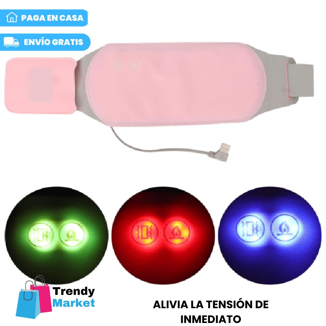 MASAJEADOR TERMICO PRO ® CONTRA EL DOLOR MENSTRUAL